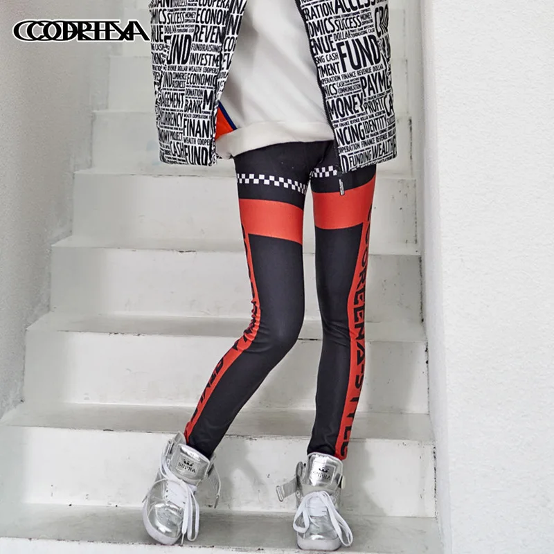 Женские брюки для фитнеса с принтом букв Осенние леггинсы тренировок женская