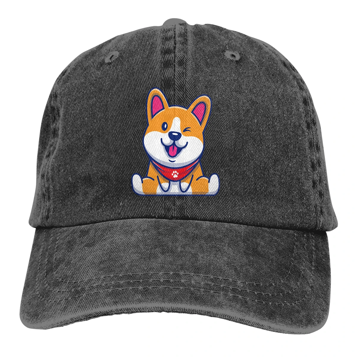 

Бейсболка Corgi,dog, трикотажная кепка, ковбойские бейсболки для мужчин и женщин