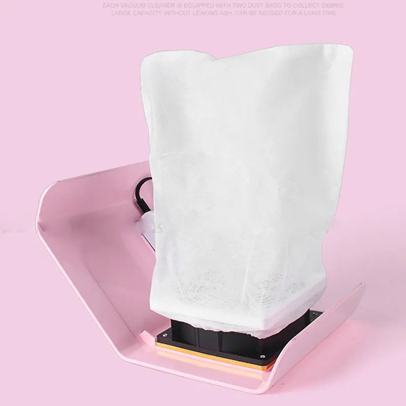 

30W Powerful Nail Dust Suction Collector Vacuum Cleaner Professional Manicure Tool Free 2 Vacuum Bags