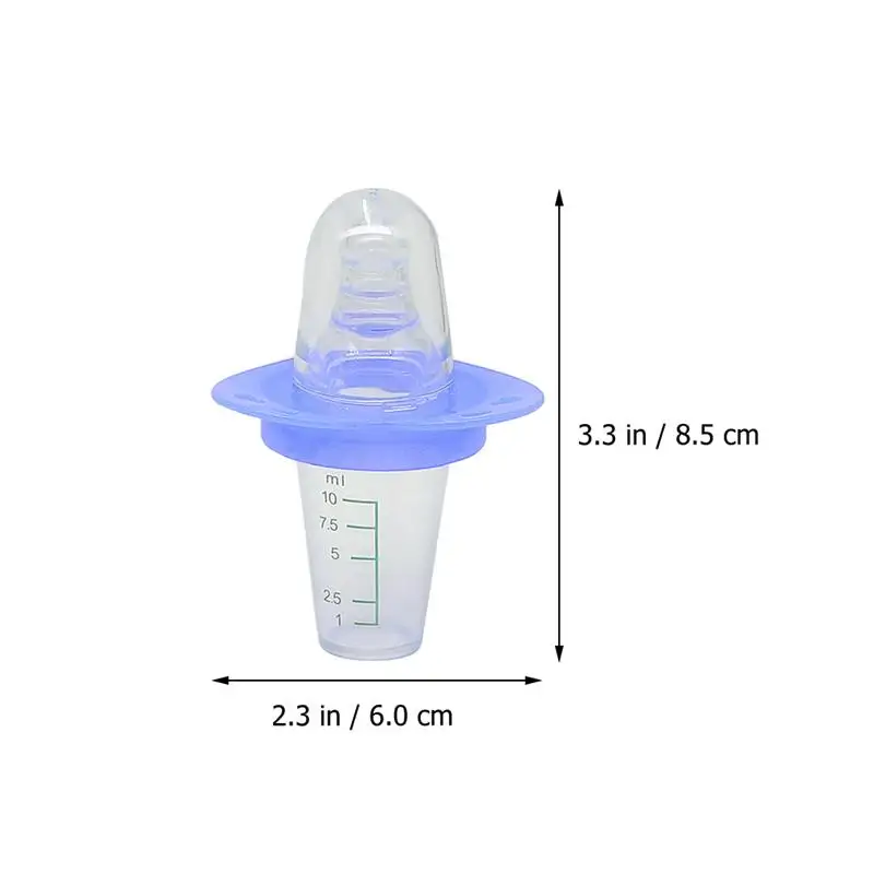 

2pcs Baby Liquid Medicine Dispenser Baby Newborn Infant Pacifier Feeder