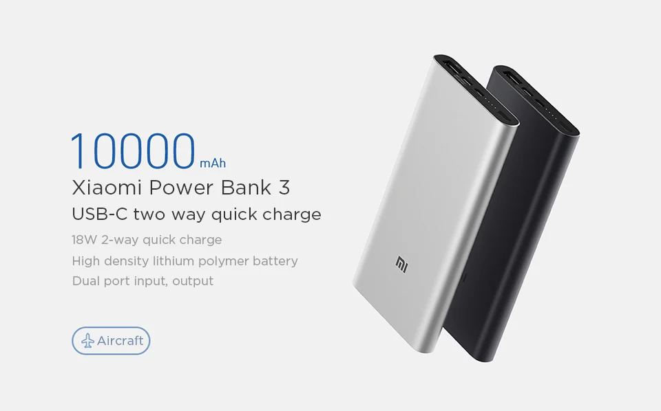 20000 мАч Xiao mi power Bank 3 mi power Bank 20000 мАч Pro PLM07ZM с тройным выходом USB USB-C 45 Вт Двусторонняя Быстрая зарядка