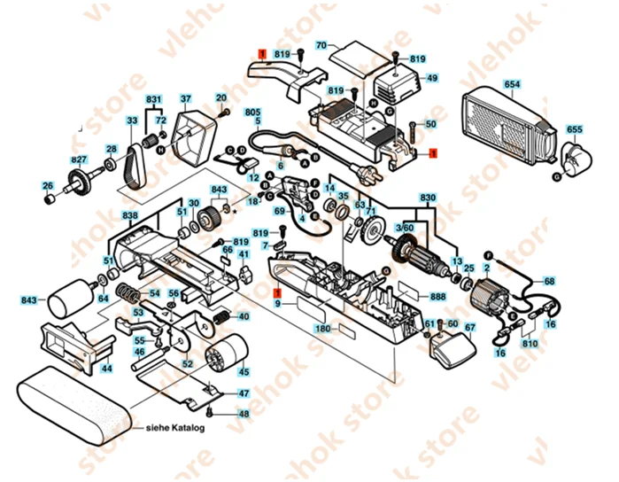 BOSCH 1274DVS GBS75AE GBS75A PBS75A PBS75AE PBS75 3270D B7350 1603521027