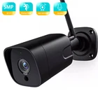 BESDER 5MP 2-Way Audio 2MP Bullet Smart IP-камера SONY Сенсор Водонепроницаемая охранная WiFi-камера Обнаружение движения CCTV Наблюдение