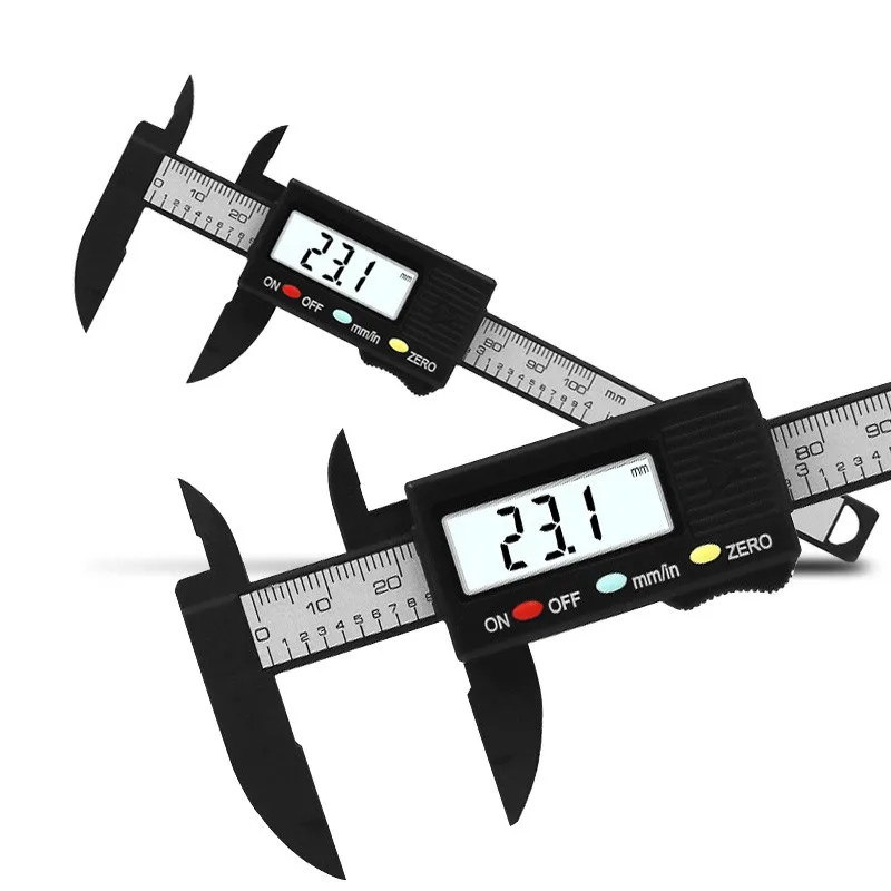 

Digital Caliper 6 Inch Electronic Vernier Caliper 100mm Calliper Micrometer Digital Ruler Measuring Tool 150mm 0.1mm