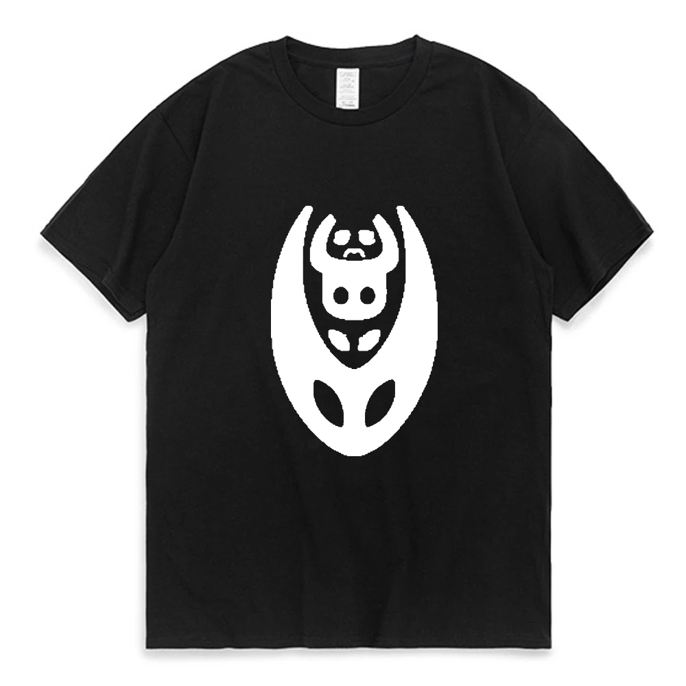 

Футболка с изображением рыцаря и черепа для мужчин и женщин, тенниска с винтажным принтом видеоигр, майка с короткими рукавами из чистого хл...