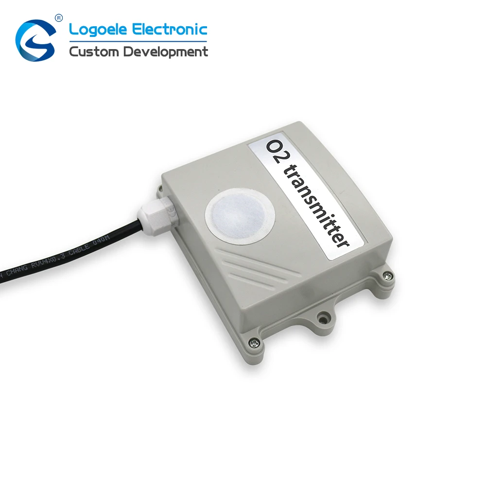

Hot sale Modbus 485 output 24V gas concentration detector sensor o2 industry oxygen sensor