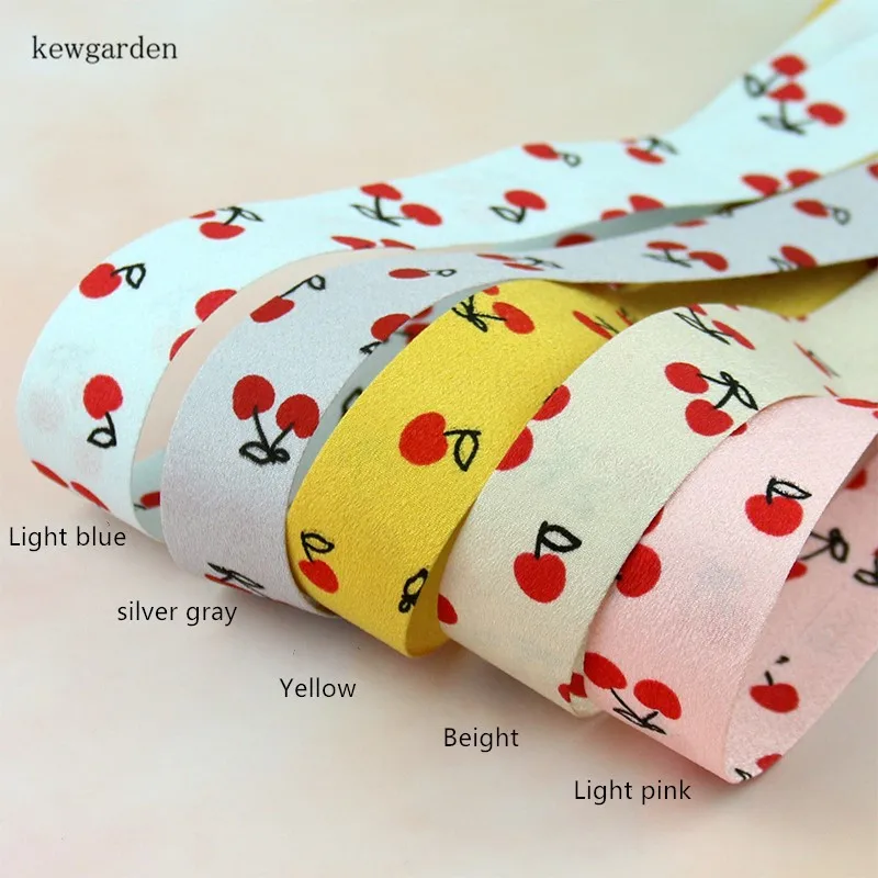 Kewgarden 1 5 &quot1&quot 25 40 10 мм ткань с хрустальными вишнями для ношения слоями атласная