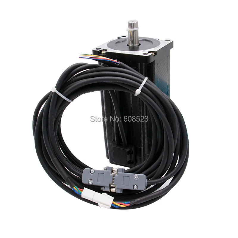 Nema 34 Серводвигатель мотор 86HB250-156B+ HBS860H замкнутый контур шаговый двигатель 12N. М немв, 34 86 Гибридный замкнутый контур 2-фазный шаговый мотор драйвер