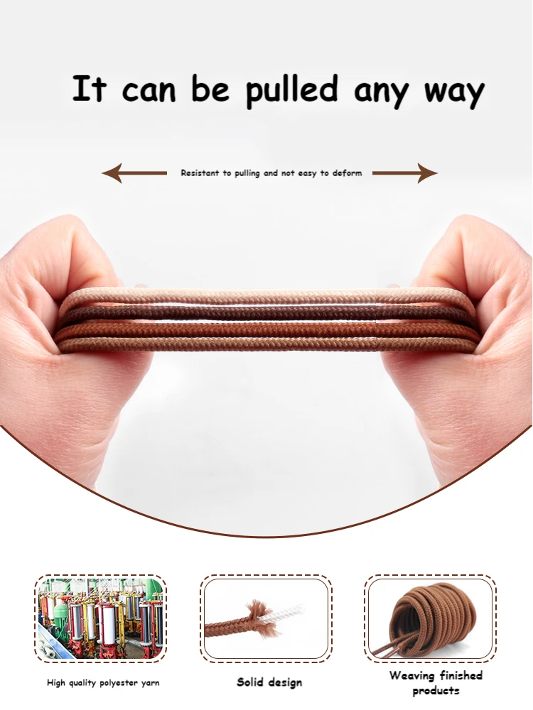 Round Shoelaces Solid Classic Martin Boot Shoe lace Casual Sneakers Shoe Laces for Shoes 90cm/120cm/150cm 21Colors Shoestrings