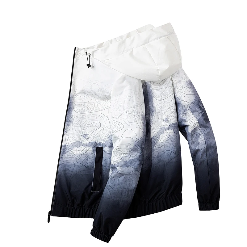 

2021 Mens Bomber Jacket Fashion Printed Hip Hop Japanese Baseball Youth Streetwear Outwear