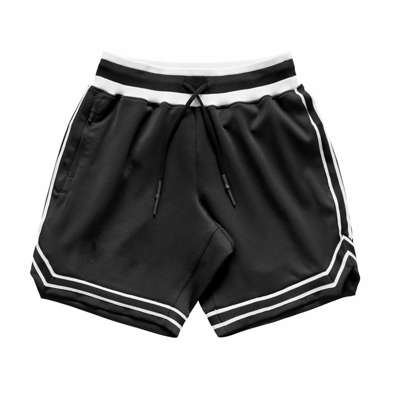 

(Can add your own logo) New Men Fitness Bodybuilding Shorts Workout Men Breathable Quick Dry Sportswear Jogger Beach Short Pants