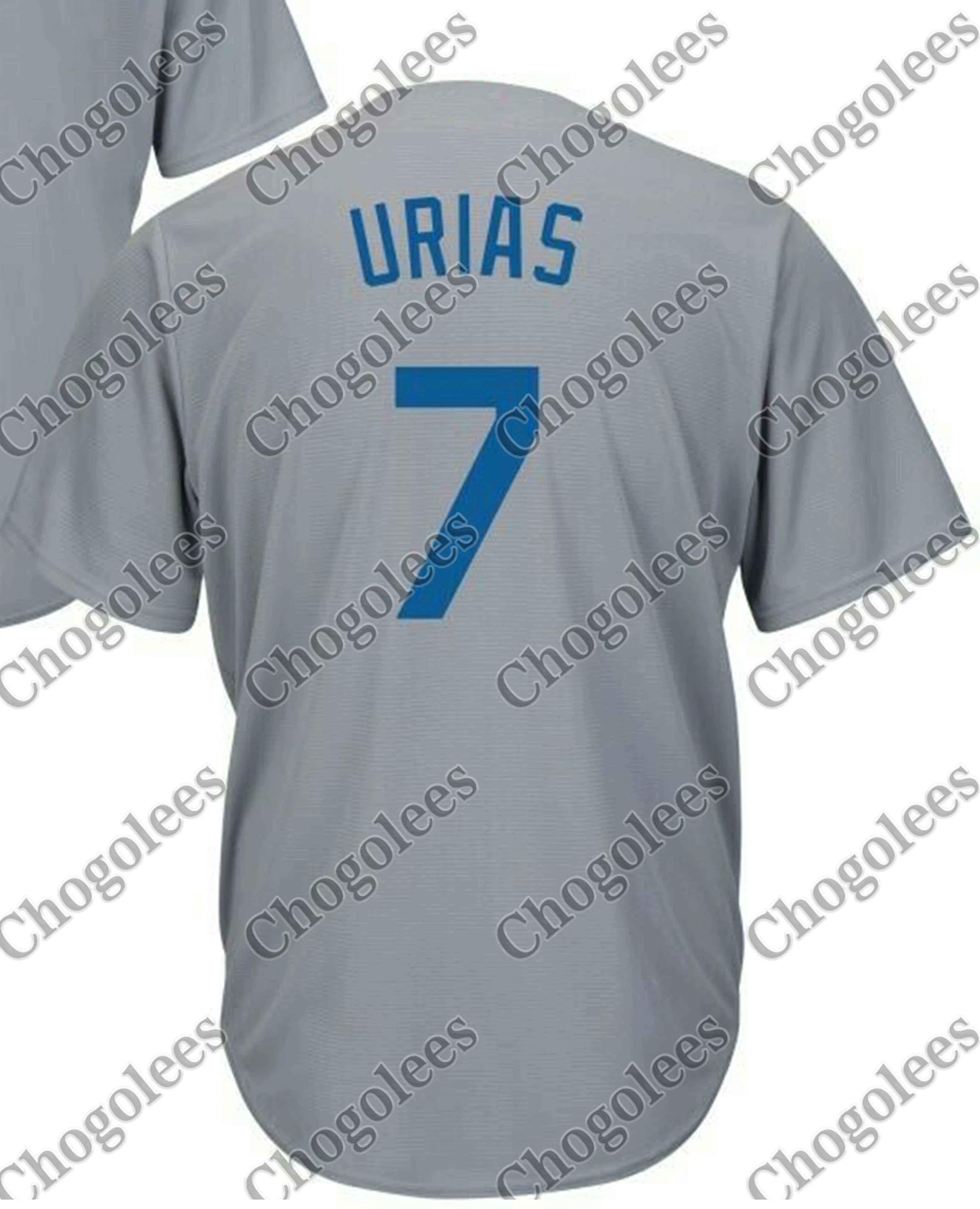 

Baseball Jersey Urias Los Angeles 2020 Alternate Player Jersey - gray
