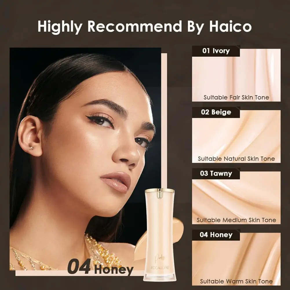 

Moisturizing And Lightweight Clothing Paste Concealed Pores For Long Times Without Makeup Matte Liquid Foundation O7j7