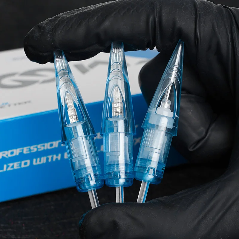 WJX 20pcs RL RLB Tattoo Cartridge Needles Round Liner Disposable Sterile Rotary Pen Makeup Machine Needle Supplies | Красота и