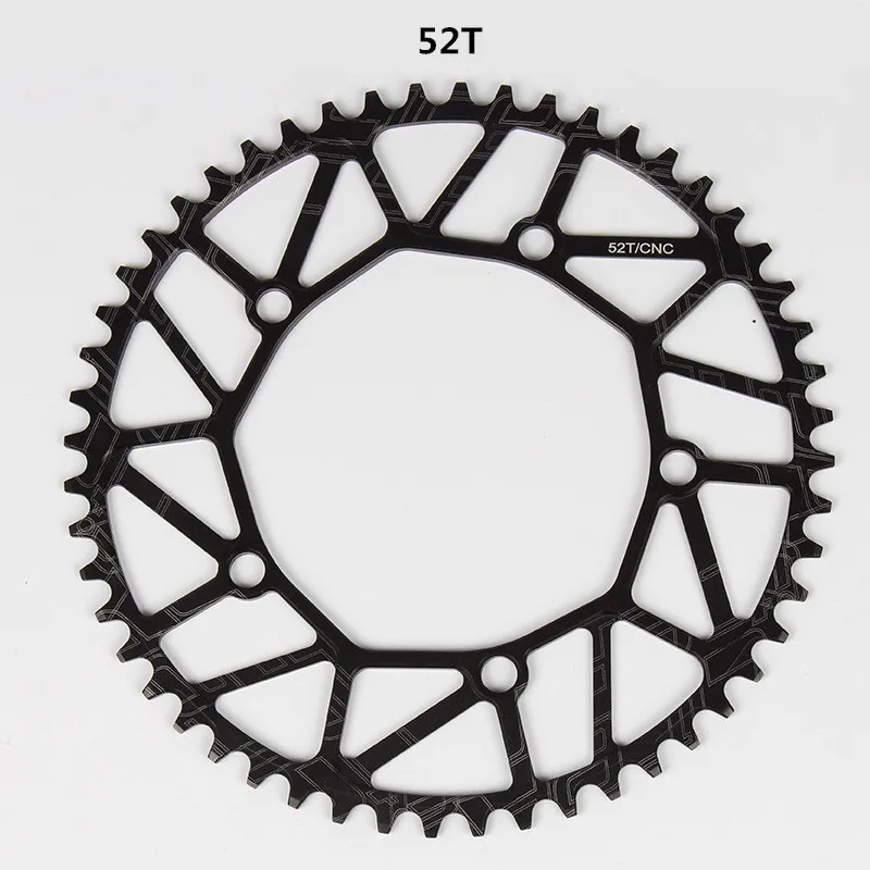 Узкая широкая Звездочка Litepro Bcd130 46 48 50 52 54 56 58t для Bmx 14/16/18/20 дюймов черная красная