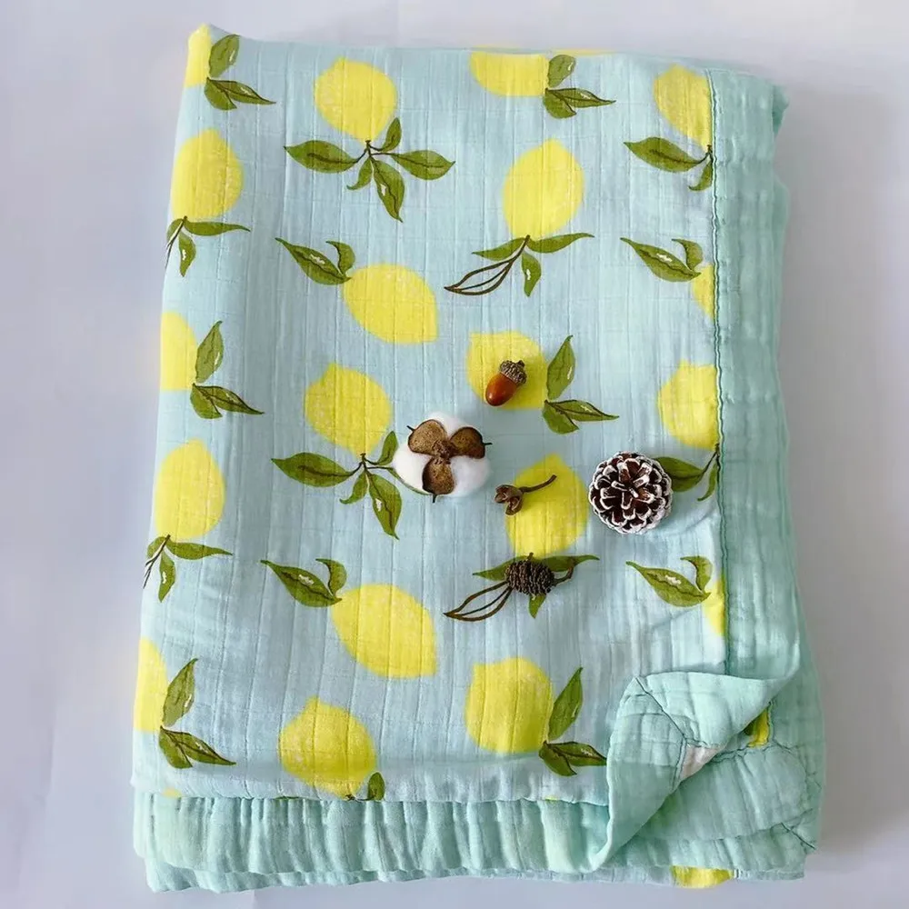 Одеяло из бамбукового муслина для взрослых 150*200 см | Мать и ребенок