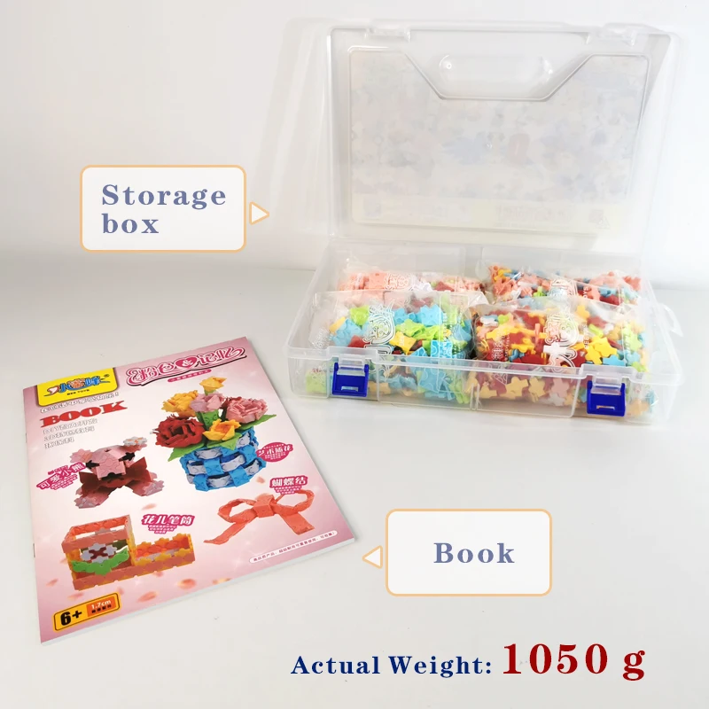 1620 шт. Детский конструктор игрушка-пазл | Игрушки и хобби