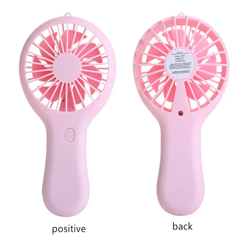

USB Mini Wind Power Handheld Fan Ultra-quiet And Convenient Fan High Quality Portable Student Office Cute Small Cooling Fans #4