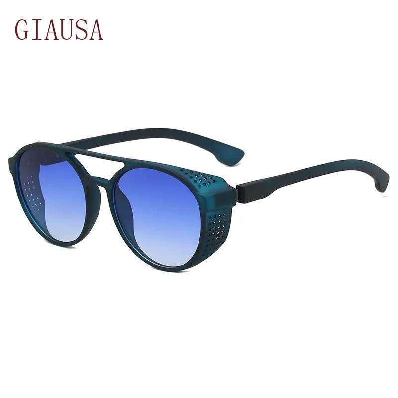 

GIAUSANew Retro punk style small frame fashion sunglasses men's and women's trendy Sunglasses Street Photo oculos