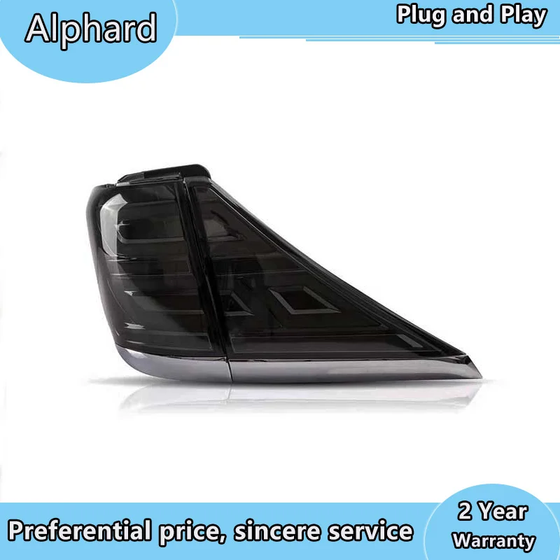 Автомобильный Стайлинг задний фонарь для Alphard светодиодный 2007 2013 Vellfire светильник