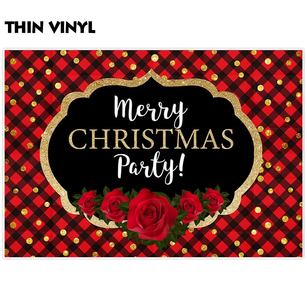 Allenjoy Merry для рождественской вечеринки декоративное фоновое полотно черный