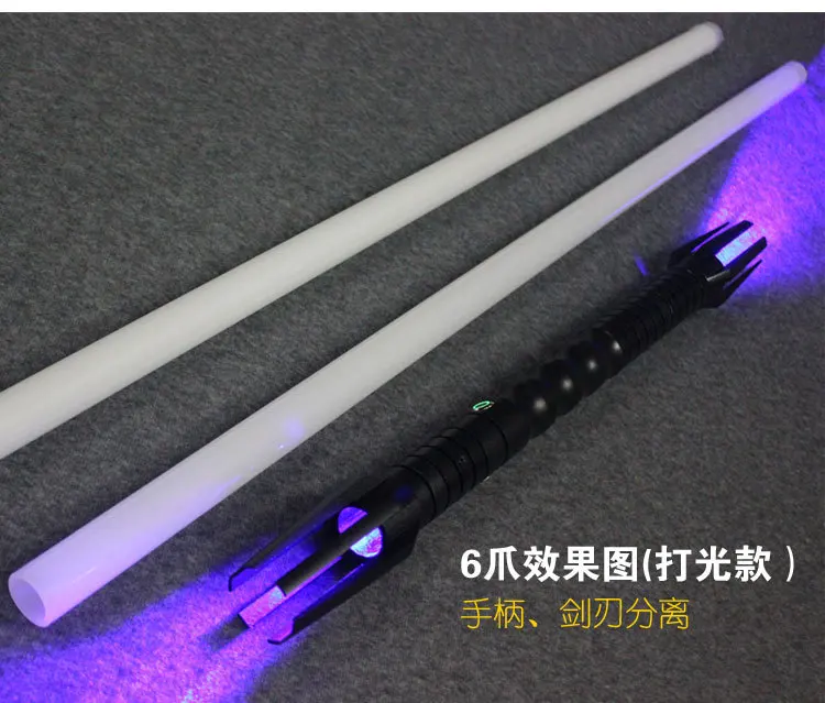 

Star Wars Lightsaber 200cm Double-edged Sword, Shining Blade, Sound Effect, Force Laser Sword, Mandalorian, Toy Gift
