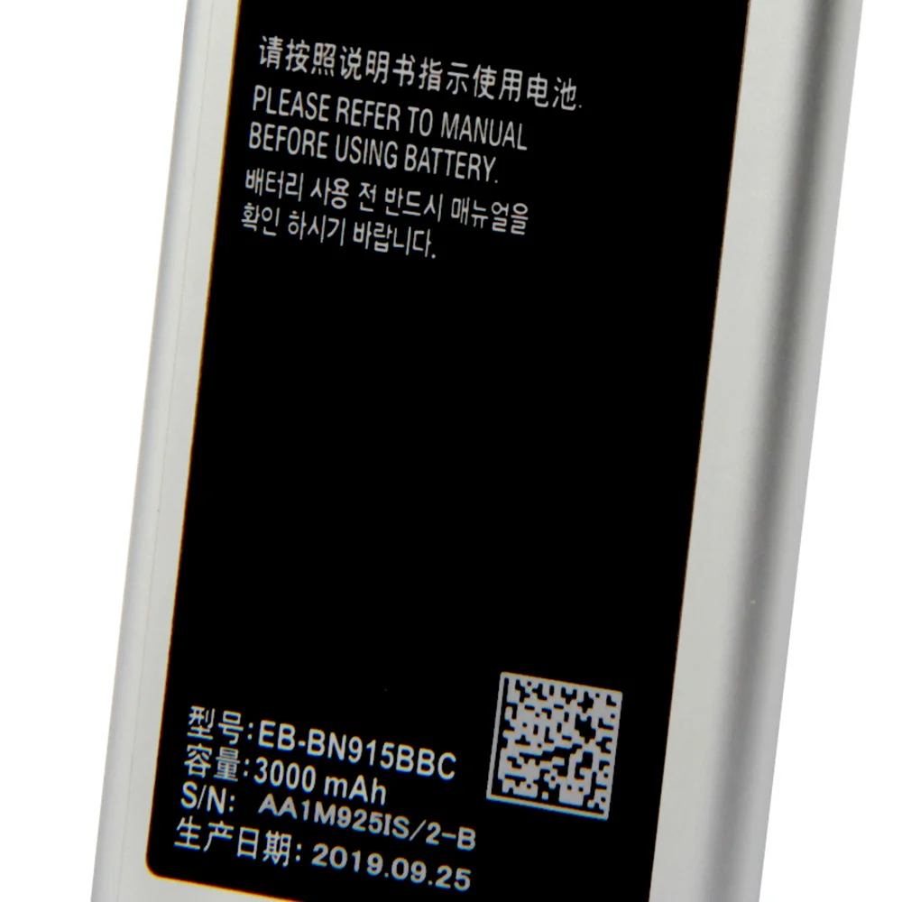Оригинальный аккумулятор Samsung EB-BN915BBE EB-BN915BBC для Galaxy Note Edge N9150 N915S G9006V SM-N915G N915K N915L