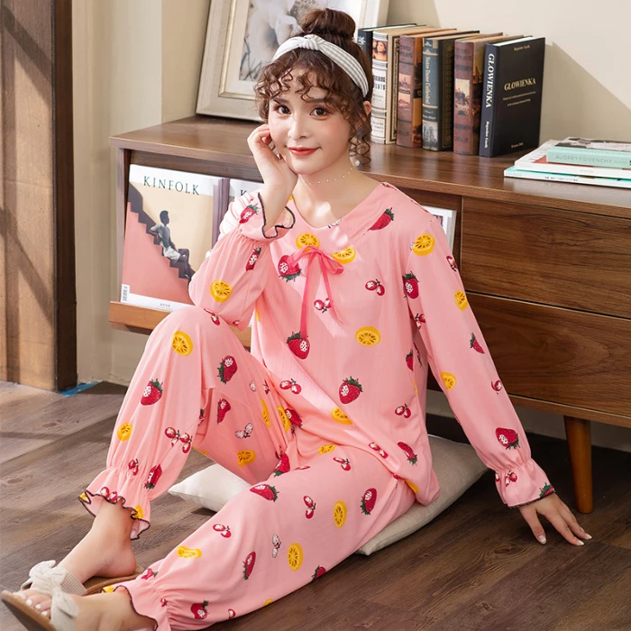 Женская одежда для сна модель сезона осень зима 2019 года удобная Милая Тонкая