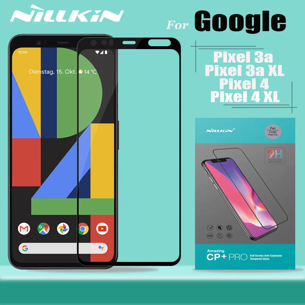 Nillkin для Google Pixel 3a 4 XL защита экрана из закаленного стекла 2.5D полное покрытие Защитное стекло для Google Pixel 3A XL 4XL пленка