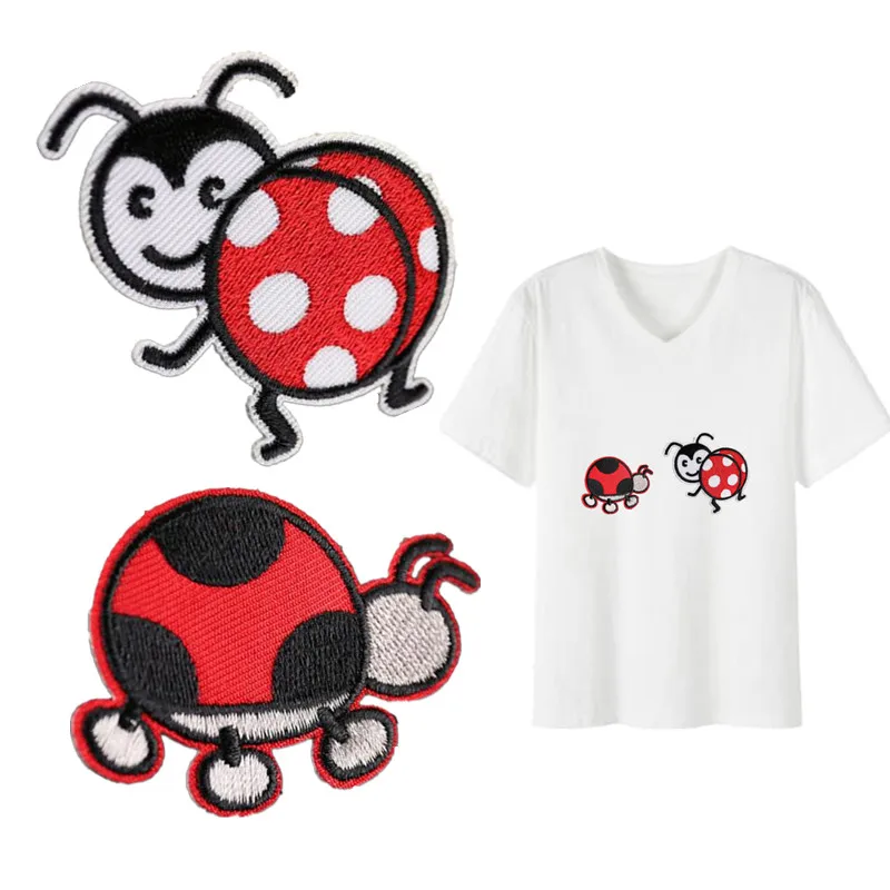 Iron on patches applique for clothing accessories embroidery patch insect Diy women baby boy clothes stickers parches para ropa | Дом и сад