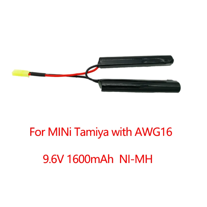 Аккумуляторные батареи ni mh 2/3A 1600 мАч 9 6 в 10C разряд для MINi Tamiya с AWG16|Перезаряжаемые