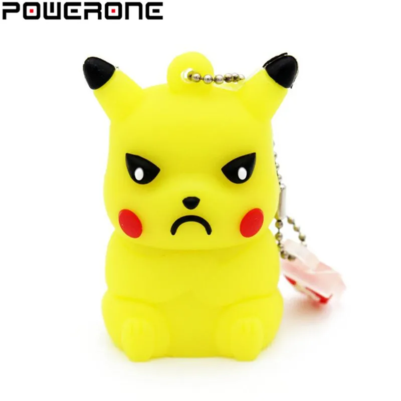 POWERONE Pokmon pikachu USB флеш накопитель poke ball dragon memory Stick Pendrive 4 ГБ 8 16 32 64 u disk|USB