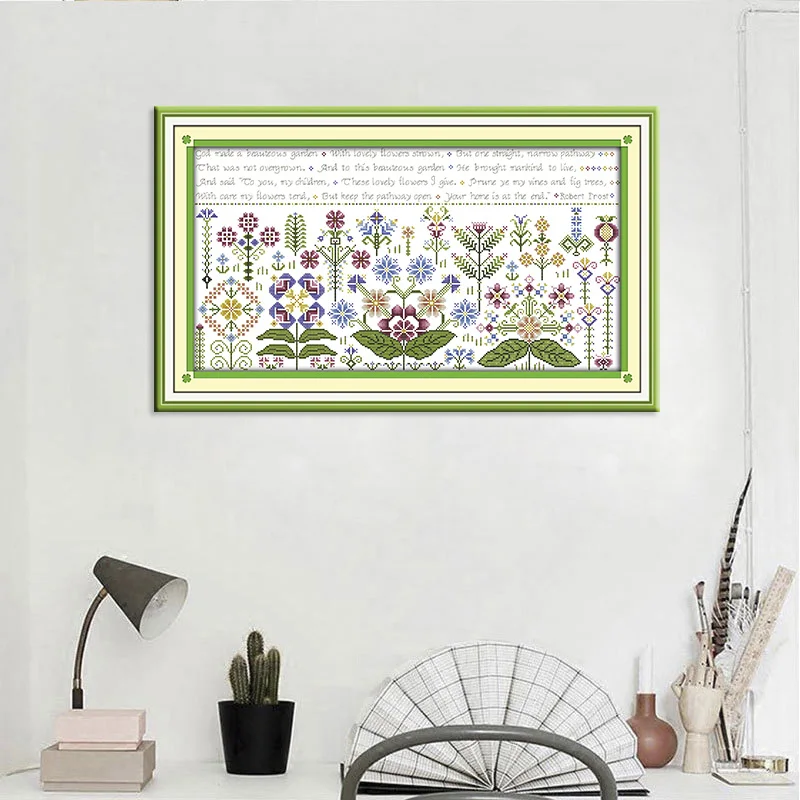 Гобелен Joy Sunday наборы для вышивки крестом 11 и 14 карат DMC сделай сам рукоделия