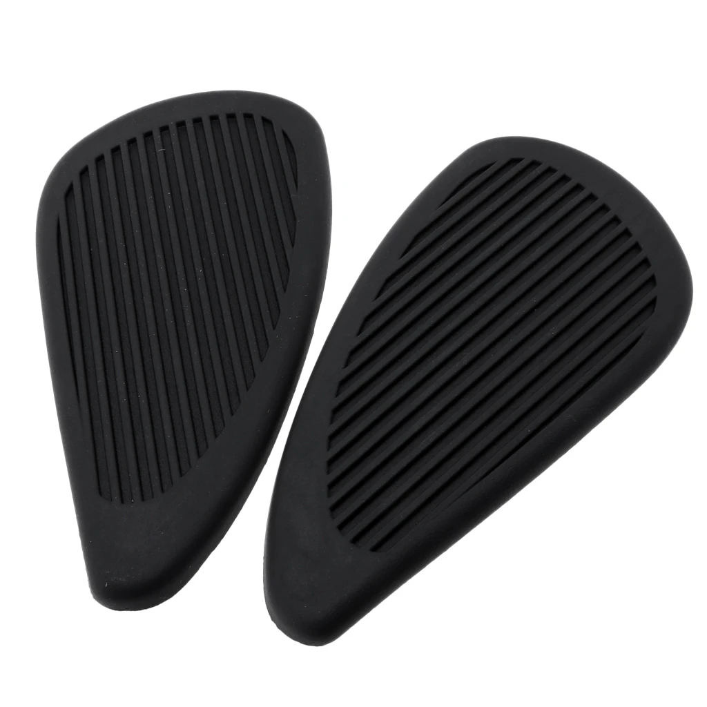 

Motorbike Tank Traction Pad Protective Side Pads Gas Pad Knee Protector,Black