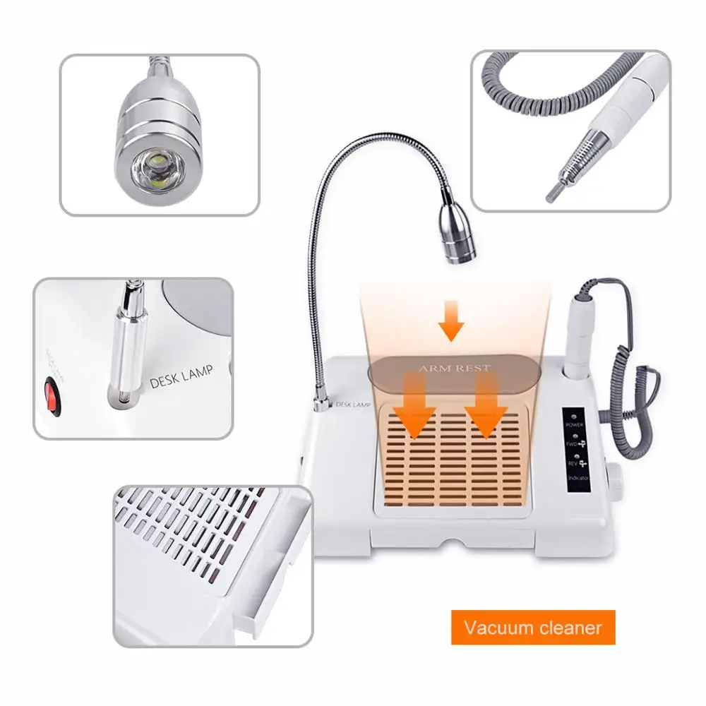 Электрическая дрель для ногтей Biutee Pro 3 в 1 оборудование дизайна инструменты