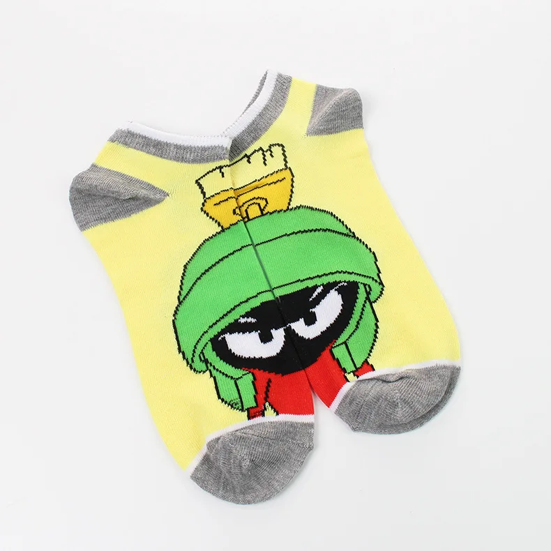 

Women Men Kawaii Cute Cartoon Boat Socks Summer Trendy Bunny Mouse Duck Fox Animal Short Socks Cotton Low Cut Ankle Socks
