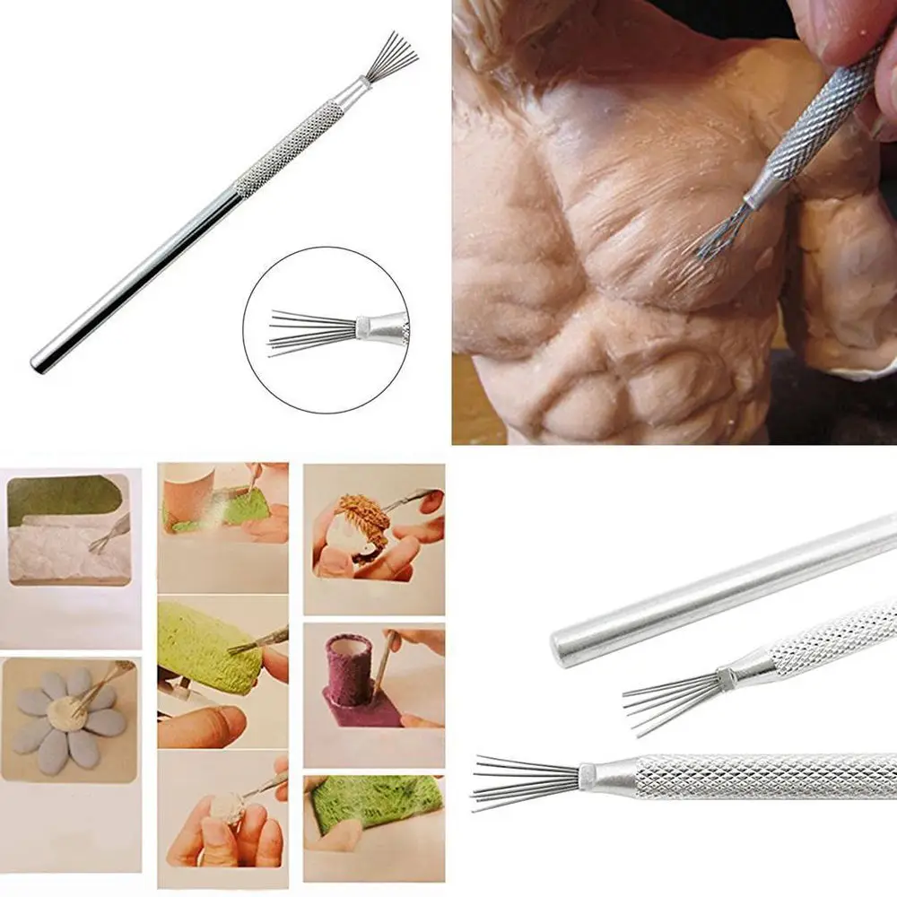 Горячее предложение 7 контактный перо проволоки текстура гончарная Керамика