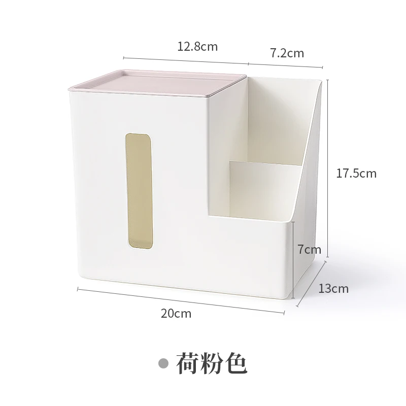 

Home Kitchen Round/Square Wooden Tissue Box Case Napkin Holder Home Organizer Office Table Accessories Napkin Tray