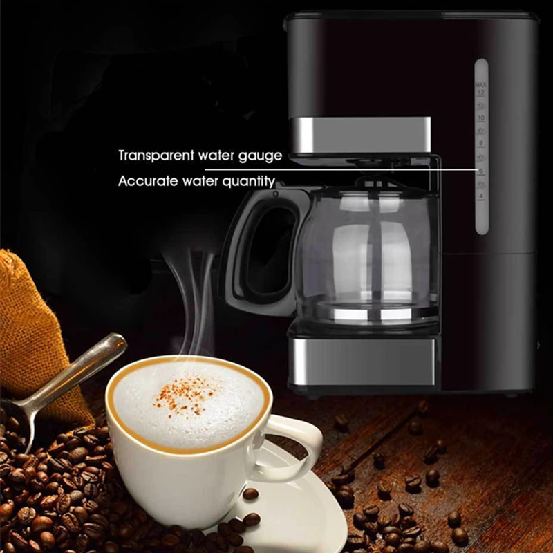 

1.5L home mini espresso machine steam milk froth portable coffee machine kitchen appliances