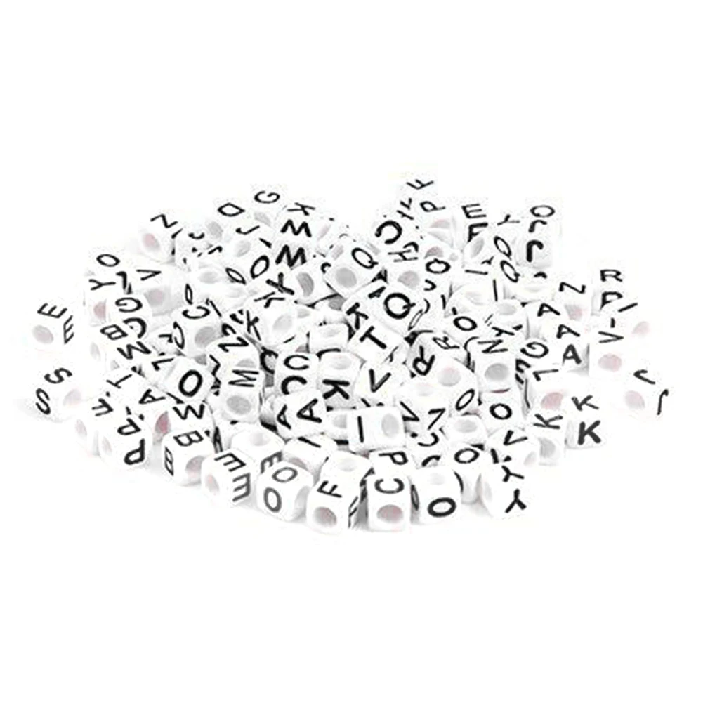 1200 шт. аксессуары для рукоделия ожерелья браслеты буквы с отверстием брелки