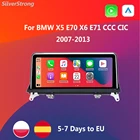 Автомобильный DVD-плеер на платформе Android 10 для BMW X5 E70 X6 E71 (2007-2013), блок системы CCCCIC, навигация на ПК, автомобильное радио, мультимедийный IPS
