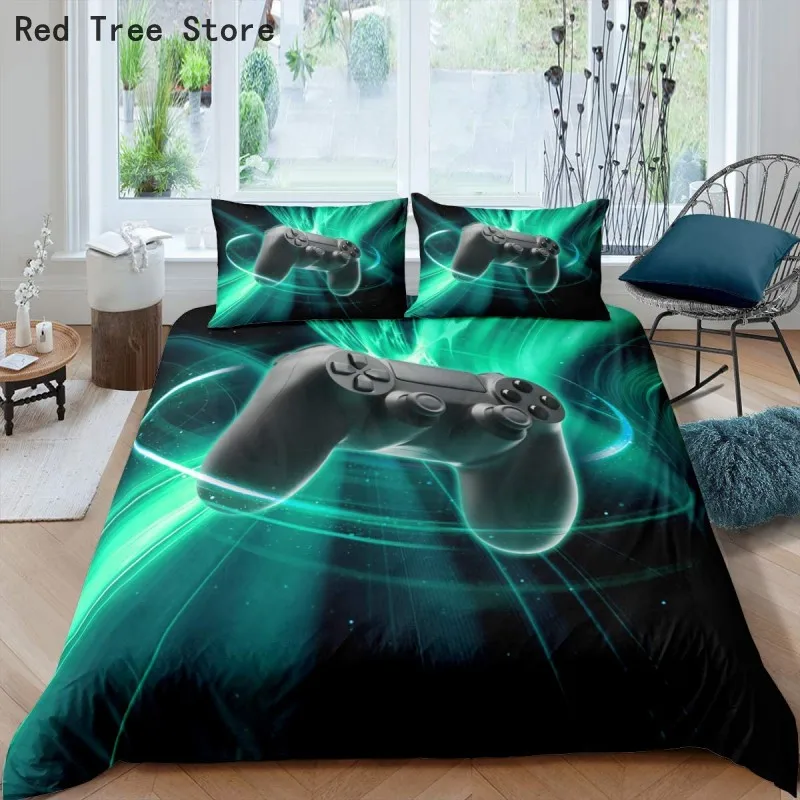 Комплект постельного белья с принтом для детей мальчиков и взрослых мультяшными