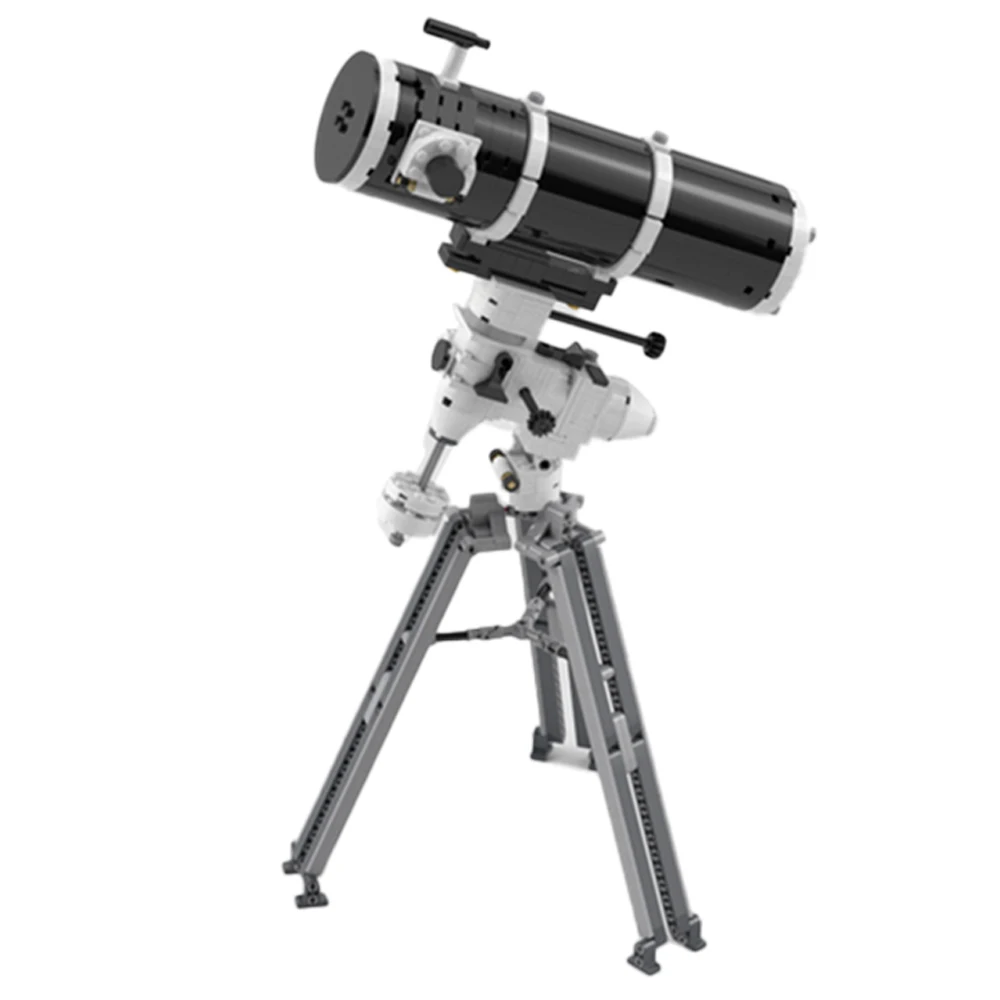 

MOC Building Block C7417 Newtonian Astronomical Telescope Space Series Astronomy Enthusiast Tools DIY Best Toy For Children Gift
