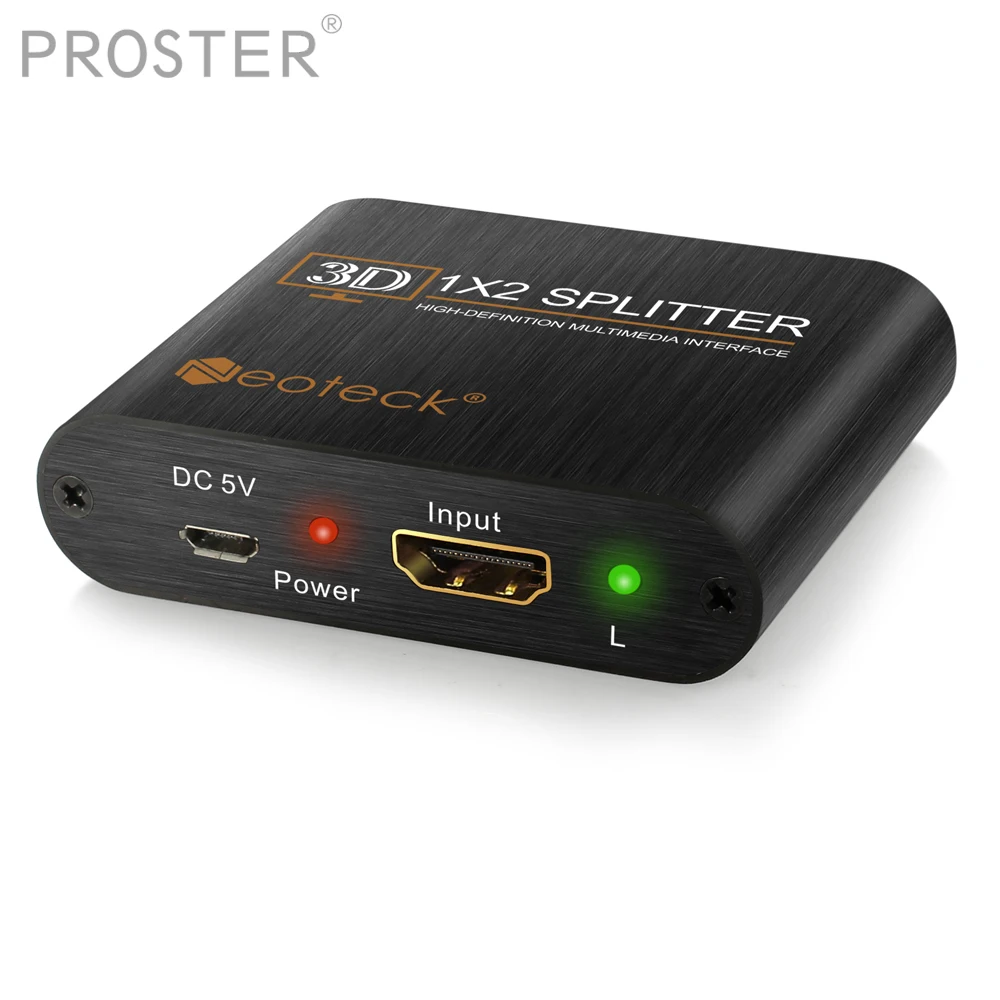 2 выхода 1 вход HDMI совместимый сплиттер усилитель пути переключатель Box Hub 1x2 для PS3