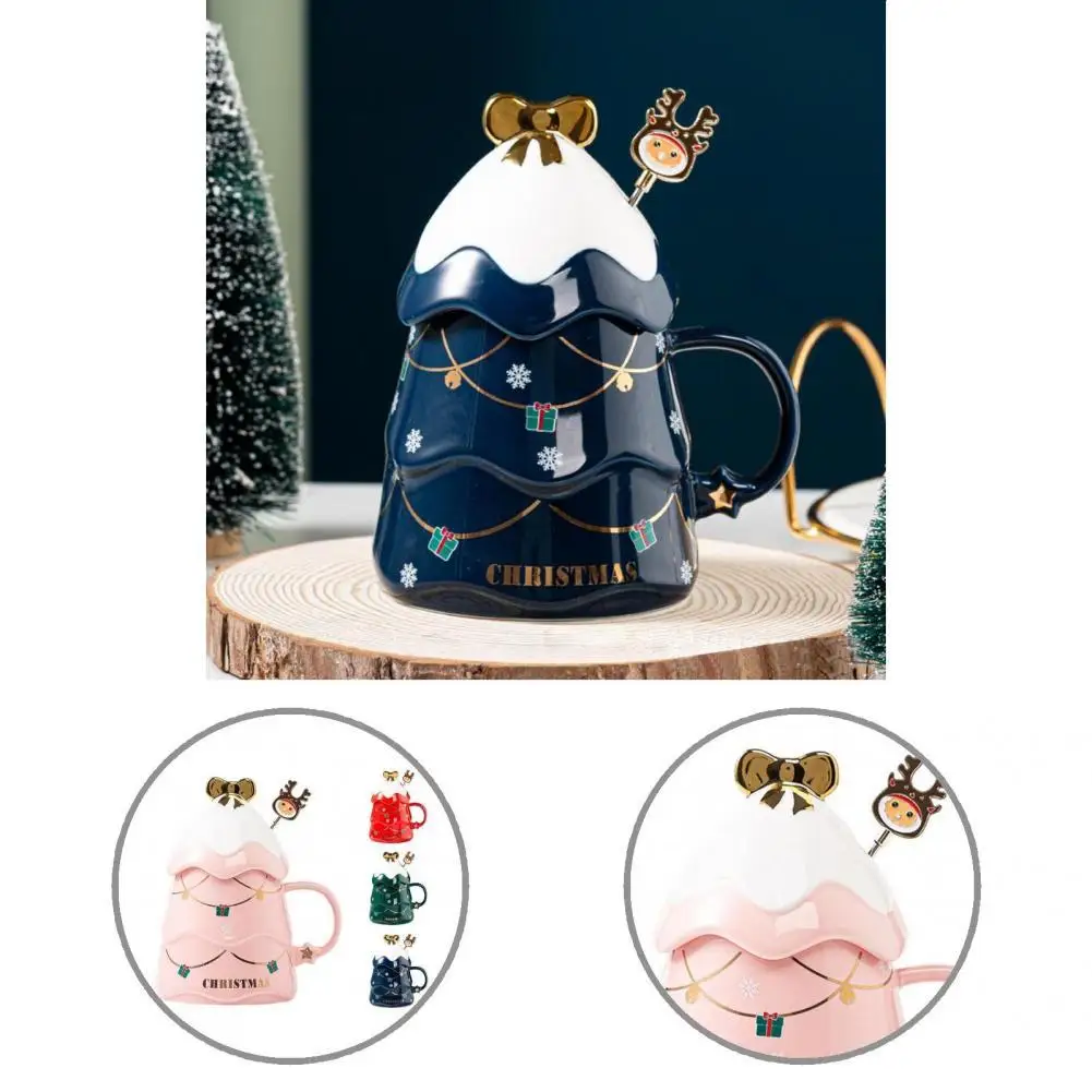 

Attractive Drinking Bottle No Odor Delicate Winter Holiday Water Cup Christmas Cup Christmas Cup 500ml