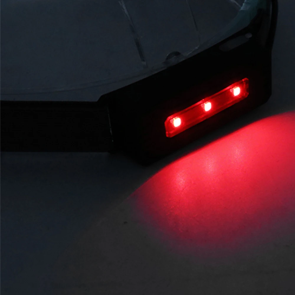

Built-in battery LED Headlamp Led Headlight Stylish LED lamp beads COB 3 Modes camping waterproof USB Rechargable