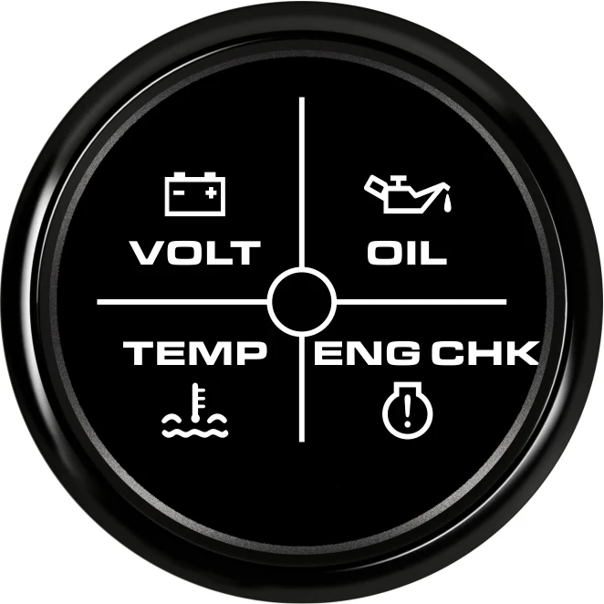 4 светодиодный ных индикатора сигнализации в 1 52 мм Индикатор