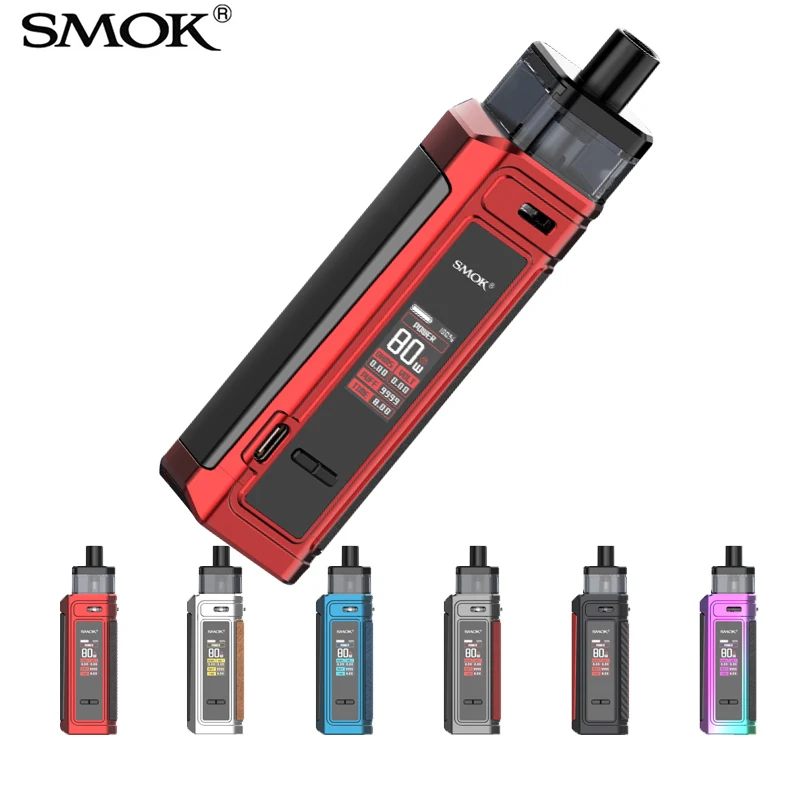 Vape Original SMOK G-Priv Pro Pod Kit 80W Vaporizer 5.5ML Cartridge Electronic Cigarette G-Priv POD Box Mod 2500mah Battery Coil