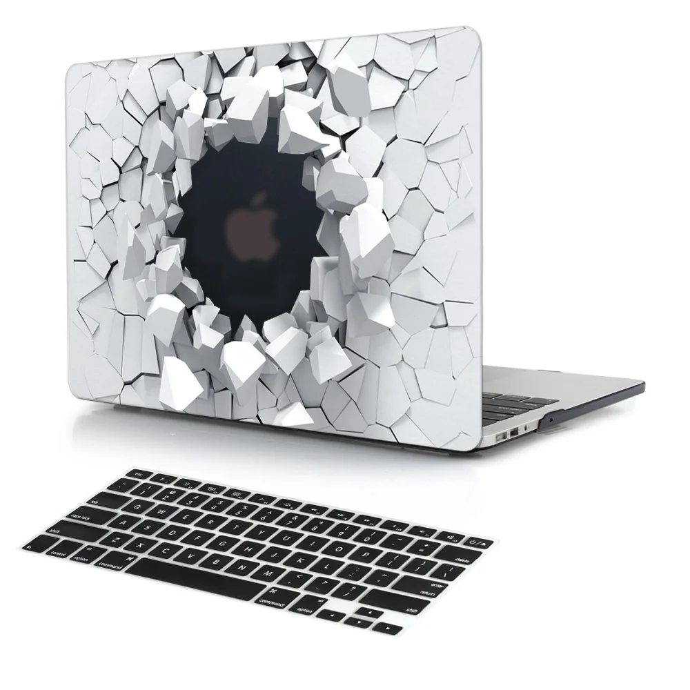 Чехол для ноутбука MacBook Air 12 11 Pro 13 15 retina A1502 mac book 12 13 1" Touch bar A1708 A2159 A1989 жесткий чехол