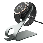 Зарядная док-станция для Fossil Gen 5 Carlyle Julianna  Gen 4 Explorist Venture HR, запасная подставка, зарядный кабель, подставка